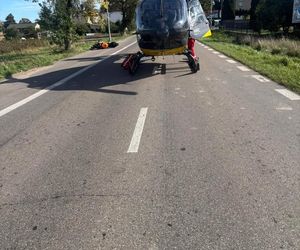 Motocyklista zginął w wypadku w Jabłonnie Lackiej