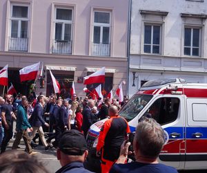 Wielki marsz za Polską Karola Nawrockiego 25.05.2025