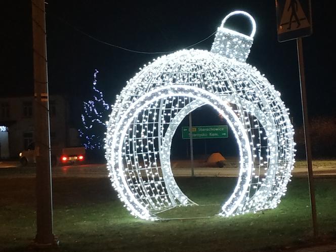 Iluminacje świąteczne w Mircu/powiat starachowicki