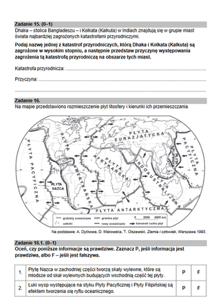 Matura rozszerzona 2022 geografia