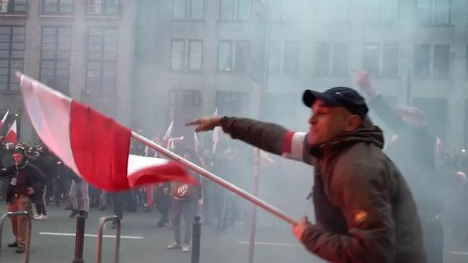 To oni demolowali Warszawę w czasie marszu