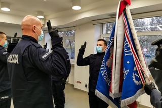 Nowi policjanci w Komendzie Miejskiej Policji w Białymstoku [ZDJĘCIA]