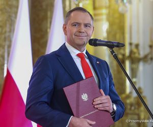 Karol Nawrocki na Zamku Królewskim 
