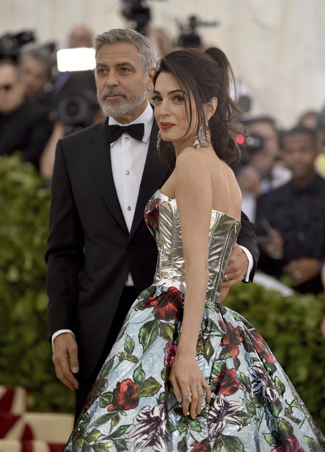 MET Gala 2018 - George Clooney i Amal Clooney