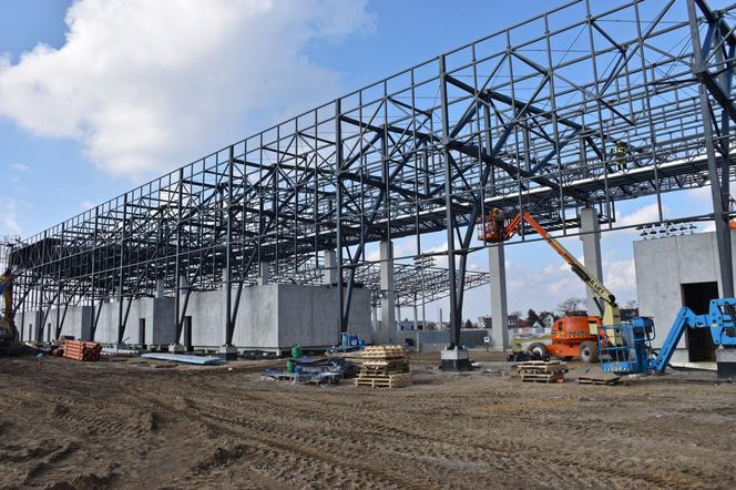 Budowa stadionu w Szczecinie - marzec 2020