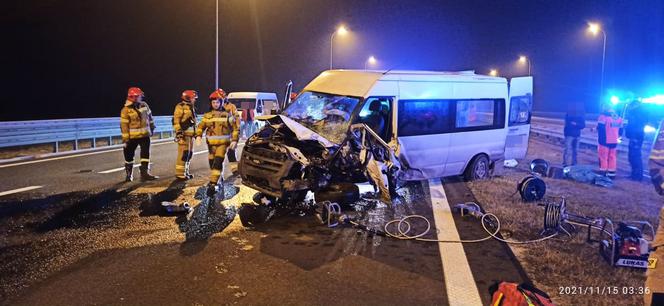 Wypadek na A4 w Gorliczynie [ZDJĘCIA]