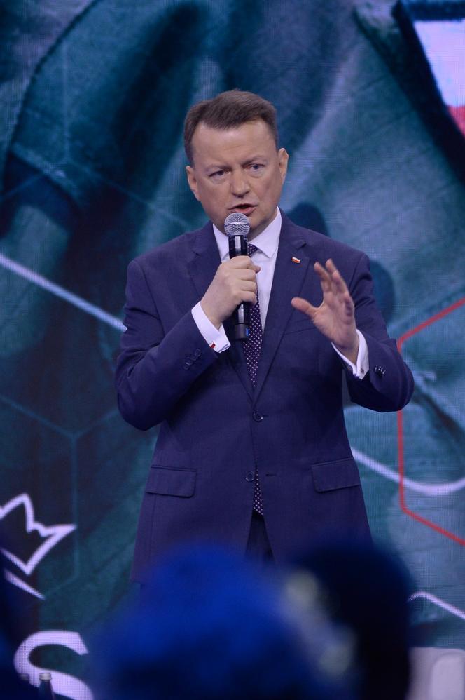 Mariusz Błaszczak na konwencji programowa PiS