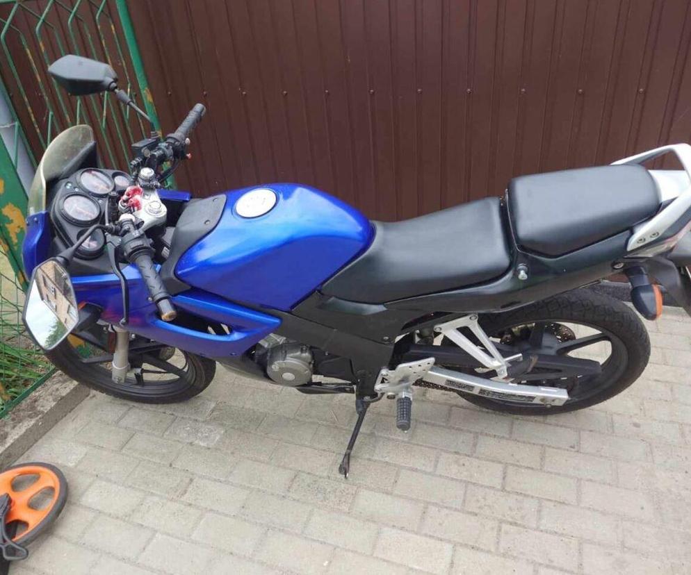 Wypadek motocyklisty w Moraczewie