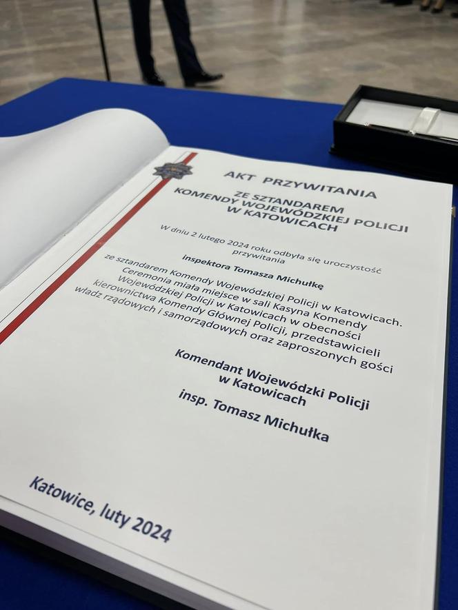 Nowym komendantem wojewódzkim został inspektor Tomasz Michułka