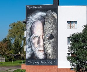 W Bytomiu powstał mural Romana Kostrzewskiego. Możemy go zobaczyć jadąc drogą krajową