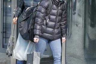 Ewa Żmijewska z ukochaną pozuje na ściance