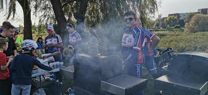 Rowerzyści poznawali historię Szczecina