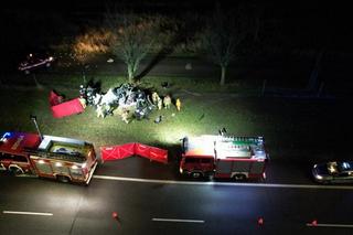 Makabryczny wypadek na S8. Auto zjechało z jezdni. Nie żyją dwie osoby