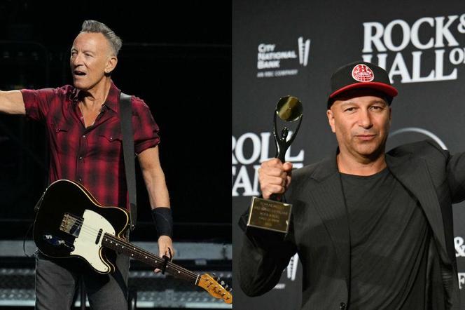 Bruce Springsteen i Tom Morello 