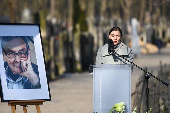 Pogrzeb Mariana Turskiego na Cmentarzu Żydowskim w Warszawie