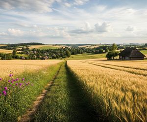 Prawdziwa wieś z Chłopów. Tam Reymont znalazł swoją Jagnę i Borynę