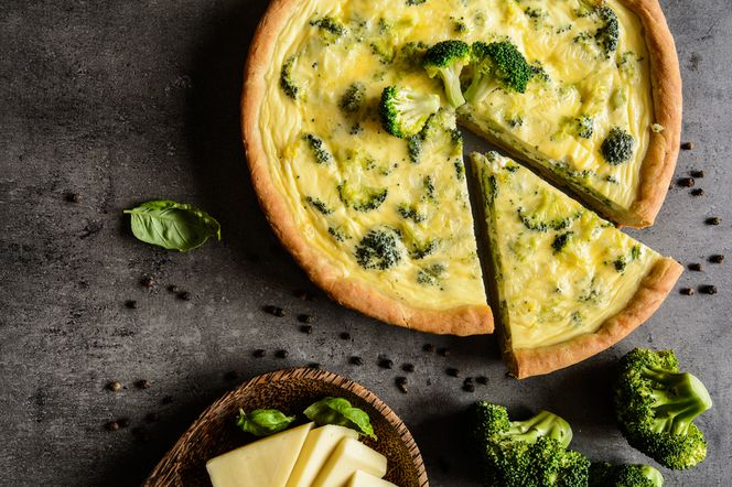 Tarta z brokułami i serem feta - dobry przepis!