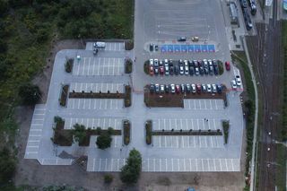 Nowy parking przy pętli Turkusowa
