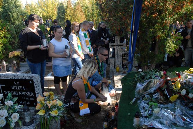 Zielona Góra: Pogrzeb kibica Falubazu