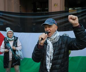 Manifestacja przed siedzibą MSZ w Warszawie (2.10.2025)