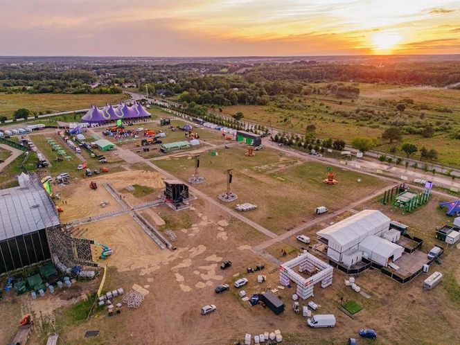Miasteczko festiwalowe gotowe na Łódź Summer Festival 2025