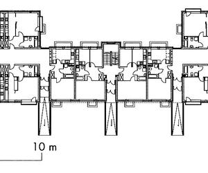 Pogodna III, rzut parteru
