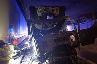 Pożar w tunelu POW (29.01.2025)