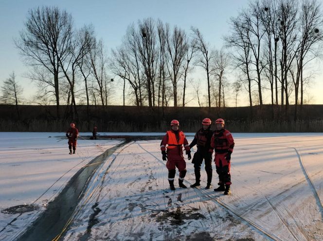 Naczelnik OSP utonął w jeziorze