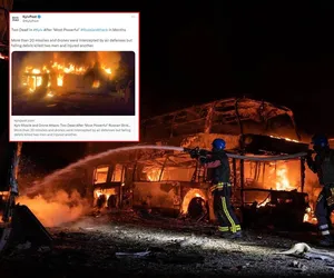 Nocny atak Rosji na Kijów. Wielki nalot na stolicę Ukrainy 