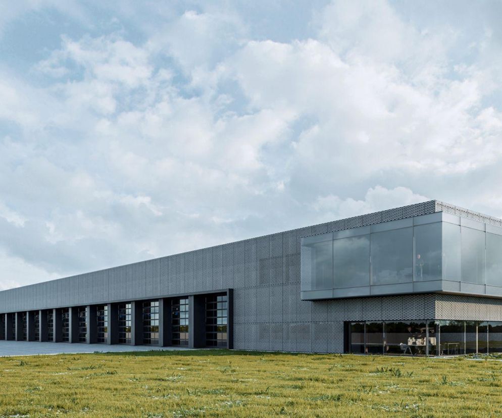 Projekt budynków Lotniskowej Służby Ratowniczo-Gaśniczej (RFFS)