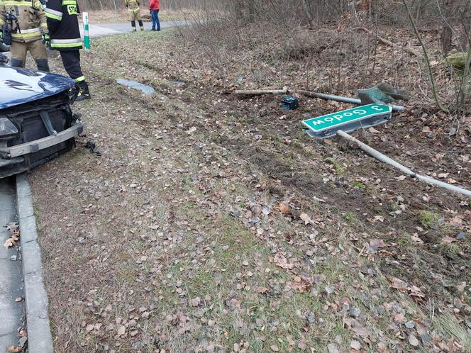 Trzy godziny, trzy wypadki! DK 42 w Krynkach zdezrenie Forda i Audi