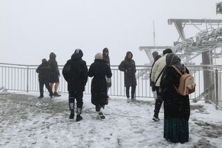 Zima w Tatrach na początku października