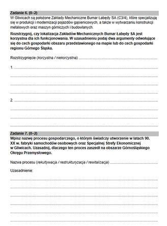 Matura rozszerzona 2022 geografia