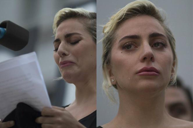Lady Gaga płacze