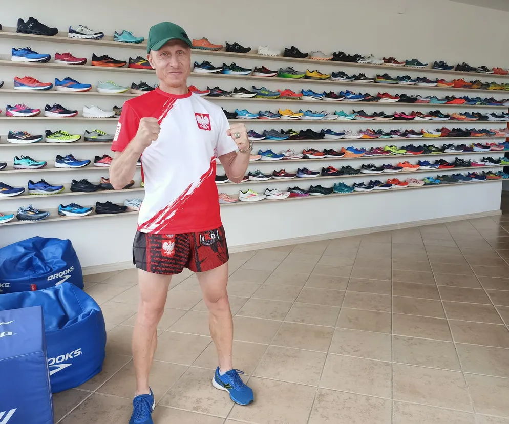 Chce przebiec 80 km, by promować zbiórkę na rzecz legendy kick-boxingu