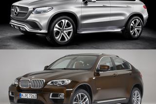 Mercedes-Benz Concept Coupe SUV kontra BMW X6