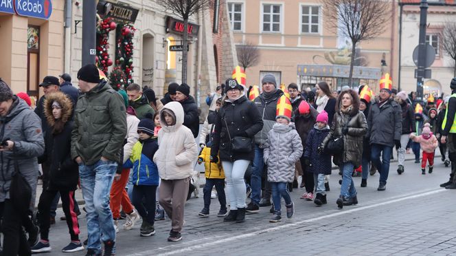 Ulicami Lublina przeszedł Orszak św. Mikołaja