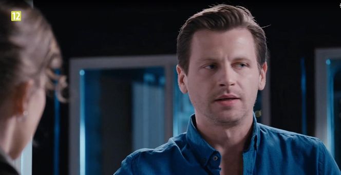 M jak miłość odc. 1873. Natalka (Dominika Suchecka), Adam Karski (Patryk Szwichtenberg)