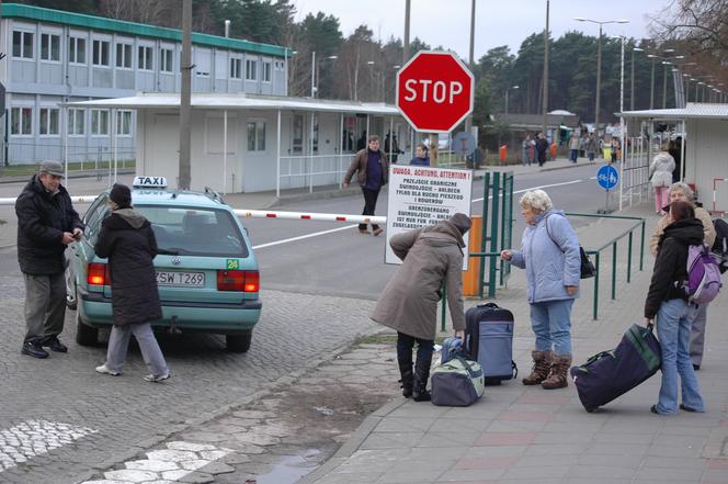 Przejście graniczne Świnoujście - Ahlbeck, 2007r.