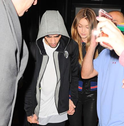 Gigi Hadid i Zayn Malik otoczeni przez fanów i paparazzi w Nowym Jorku!