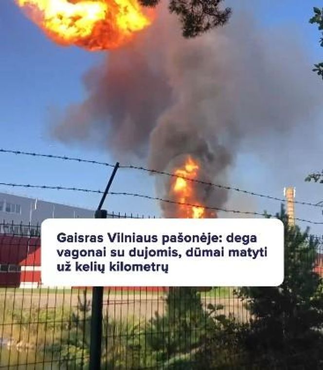 Pożar wagonów Orlenu