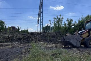 Budowa wiaduktu w Rembertowie 