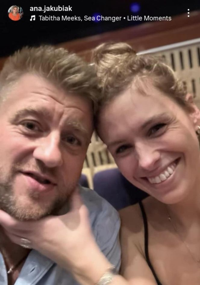 Tomasz Jakubiak z żoną