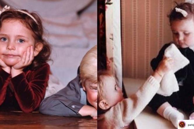 Paris Jackson i Prince Jackson - zdjęcia z dzieciństwa