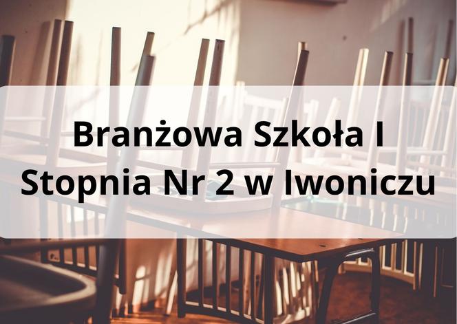 Branżowa Szkoła I Stopnia Nr 2 w Iwoniczu – opinia pozytywna Kuratorium Oświaty 