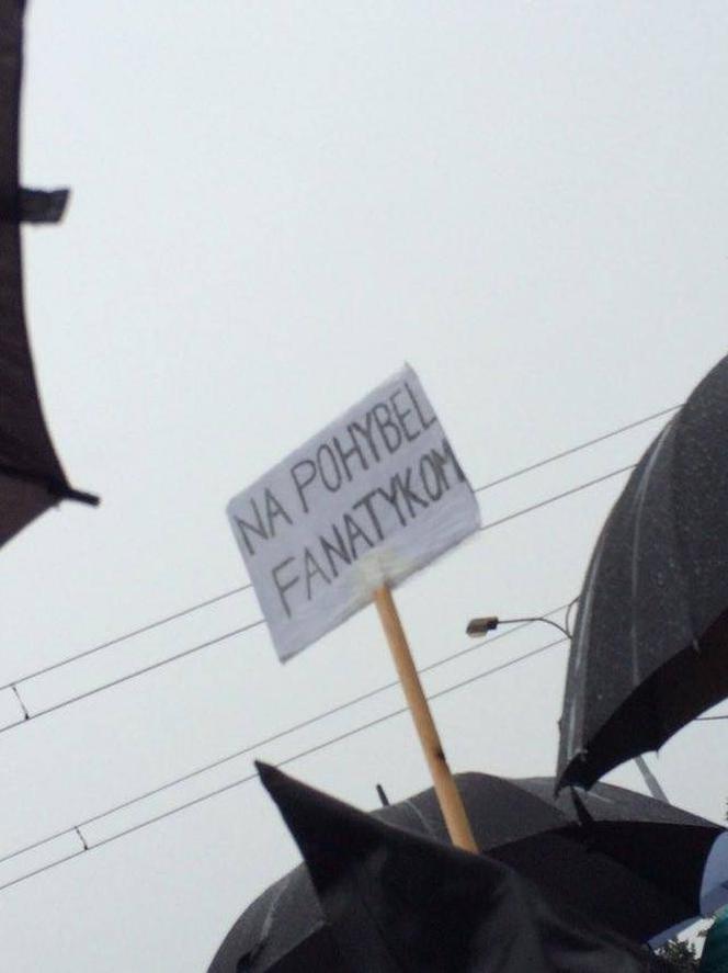 Czarny protest we Wrocławiu