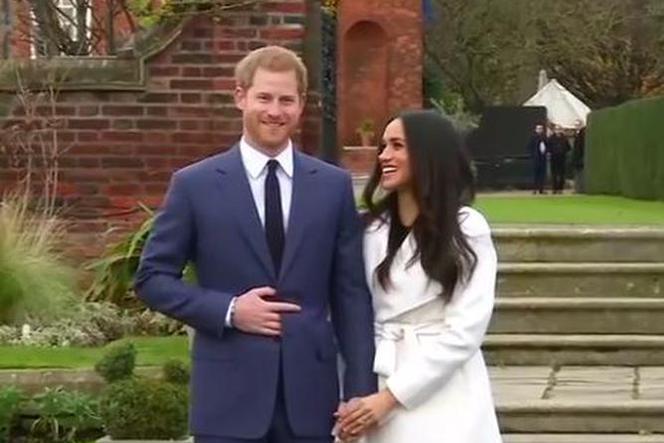 Meghan Markle i książę Harry po zaręczynach