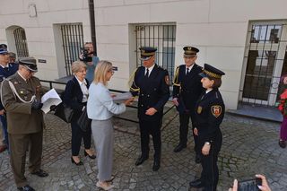 Ślubowanie nowego komendanta Straży Miejskiej w Grudziądzu