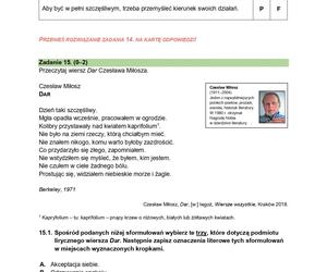 Egzamin ósmoklasisty 2024 - język polski arkusz, zadania