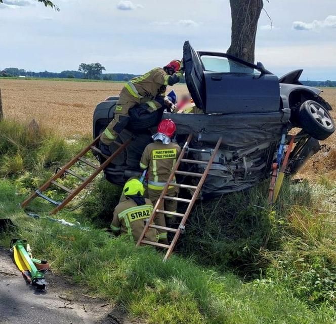 Przerażający wypadek pod Malborkiem przykuł 34-letniego Łukasza do łóżka. Nie odzyskał przytomności [ZDJĘCIA]